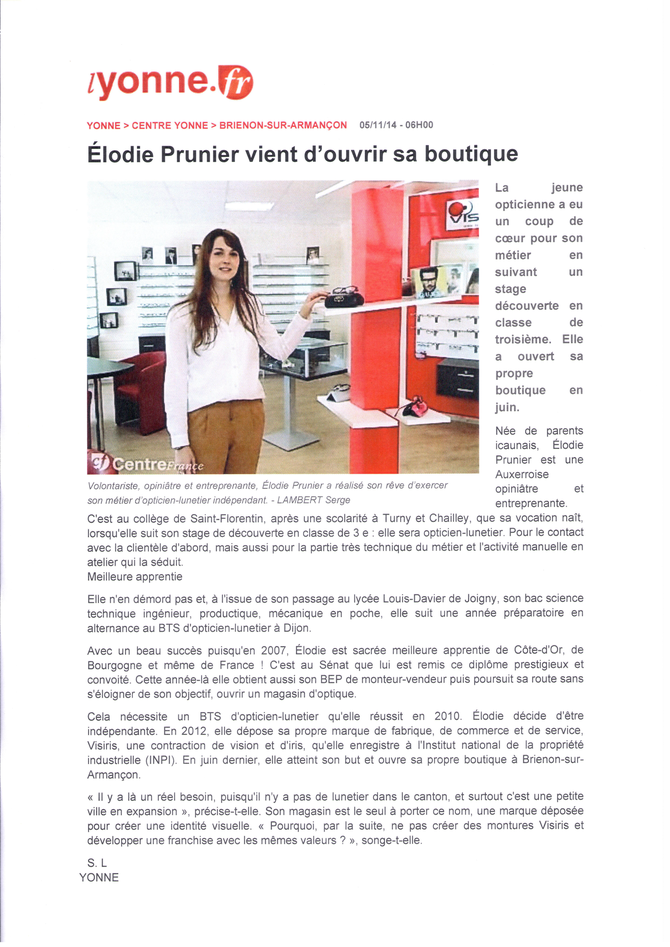 L'Yonne Républicaine • oct .2014